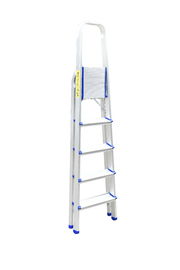 6 Steps Household Multi Purpose Foldable Aluminum Step Ladder